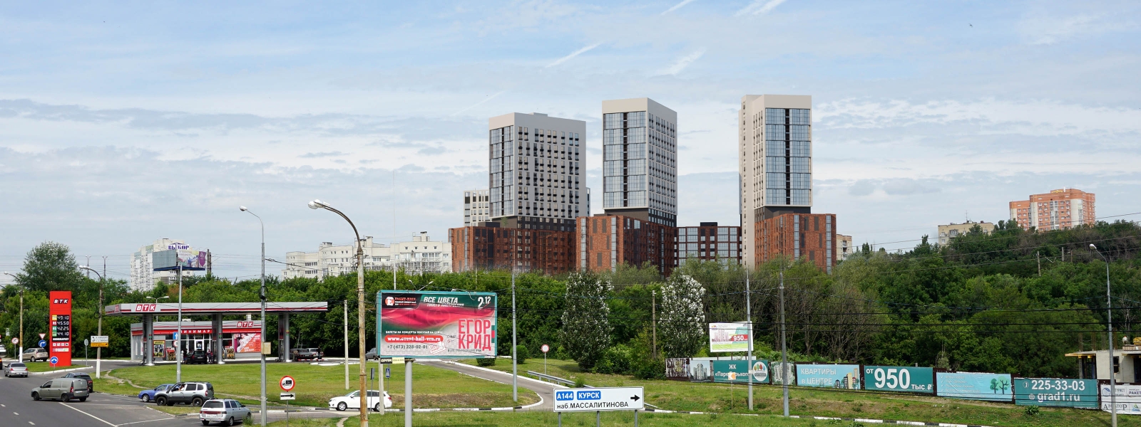 work-Группа многоквартирных домов "Легенда Парк", Воронеж, ул. Березовая роща, д. 4а