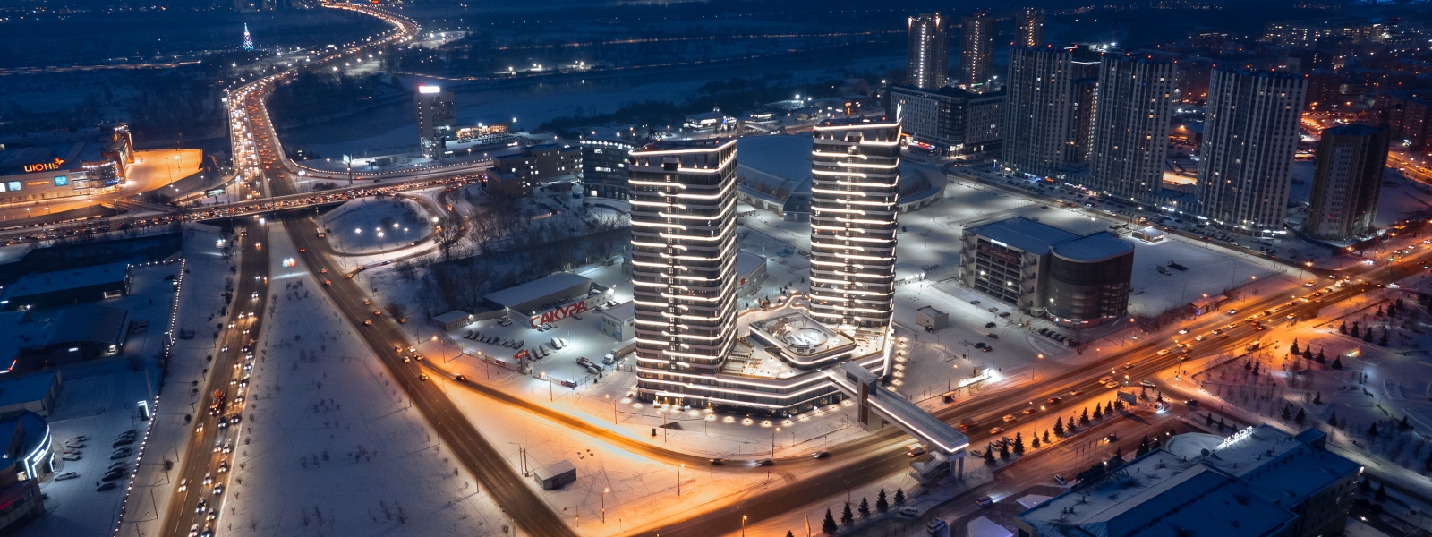 work-Жилой комплекс «Метрополис» в Красноярске